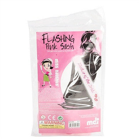 Pink Flashing Mother Of The Bride Sash by MDI Australia