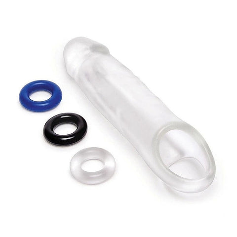 Size Up 1 Inch See-Thru Penis Extender by Xgen