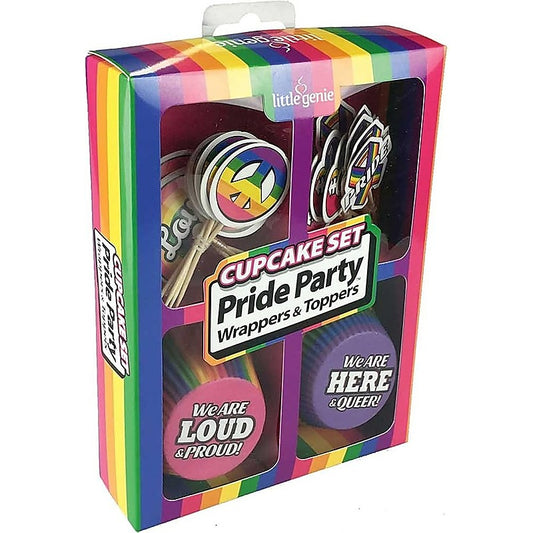 Adult Pride Party Cupcake Set by Little Genie