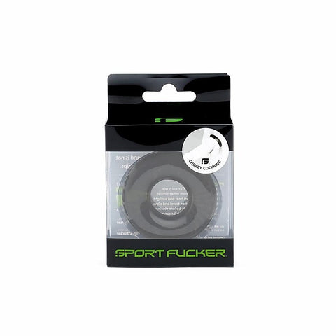 Chubby Rubber Stretchy Cock Ring by Sport Fucker
