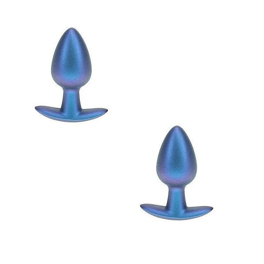 Shots OUCH! Metallic Medium Butt Plug by Shots Toys
