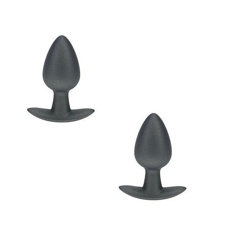 Shots OUCH! Metallic Medium Butt Plug by Shots Toys
