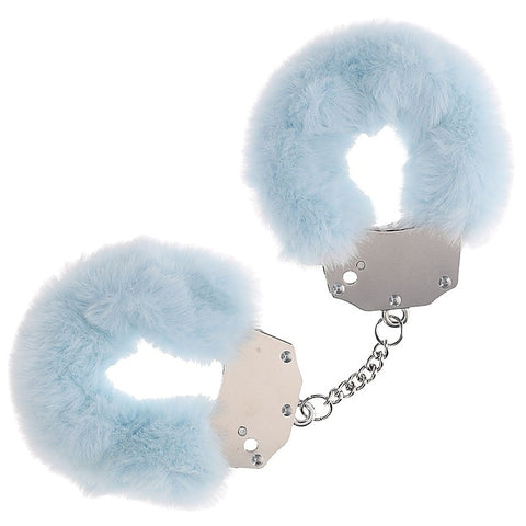 Heavy Duty Fluffy Bondage Hand Cuffs by Shots Toys