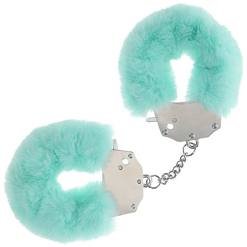 Heavy Duty Fluffy Bondage Hand Cuffs by Shots Toys