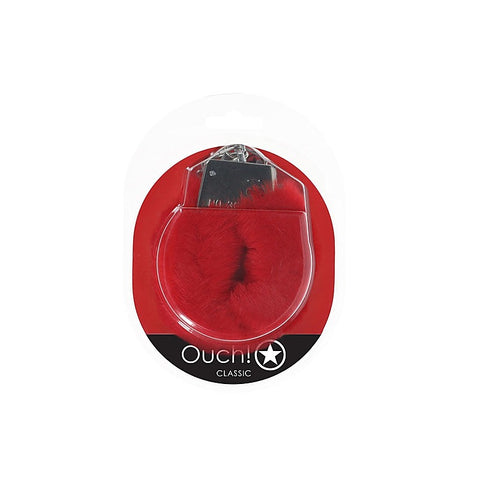 Classic Fluffy BDSM Play Handcuffs by Shots Toys