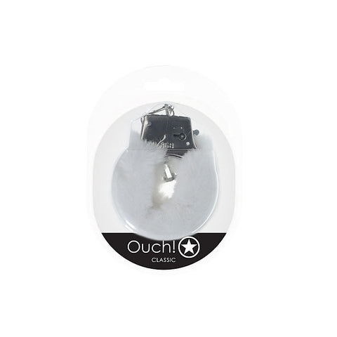 Classic Fluffy BDSM Play Handcuffs by Shots Toys