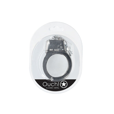 Shots OUCH! Classic Playful Fetish Play Metal Handcuffs