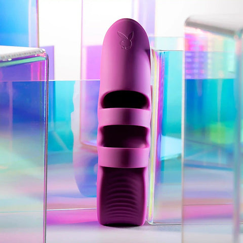 Playboy Pleasure LEND A HAND Finger Vibrator by Evolved