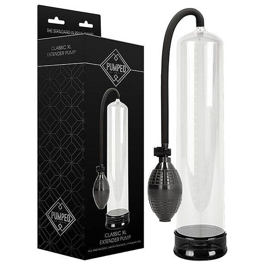 Pumped Classic XL Extender Penis Pump by Shots Toys