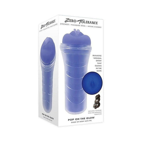 Zero Tolerance POP ON THE GLOW Stroker by Evolved