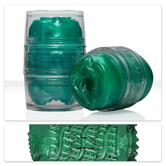 Quickshot Alien Green Metallic by Fleshlight