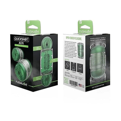 Quickshot Alien Green Metallic by Fleshlight