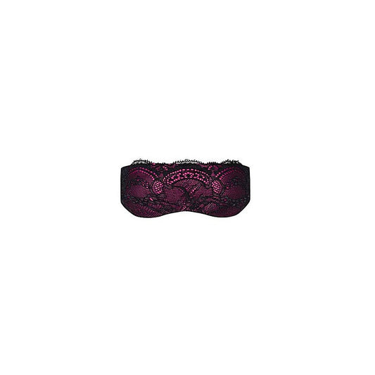 Roseberry Feminine Eye Mask with Lacy Adornments