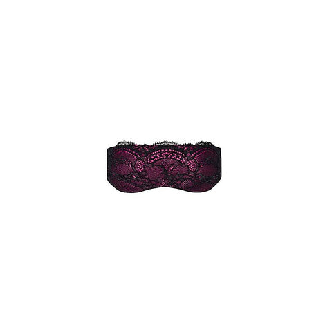 Roseberry Feminine Eye Mask with Lacy Adornments