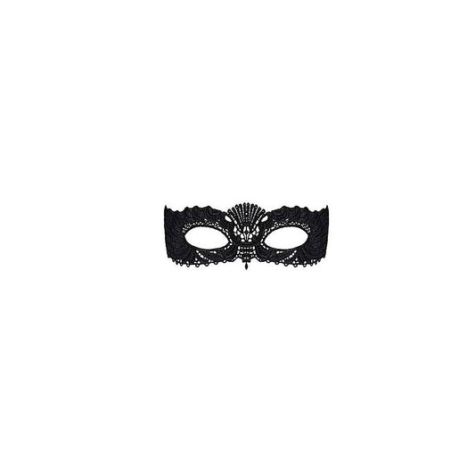 A700 Black Sexy Eye Mask with Ribbon Tie by Obsessive