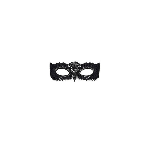 A700 Black Sexy Eye Mask with Ribbon Tie by Obsessive