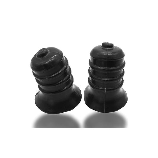 Ribnibs Curved Springy Ribbed Nipple Suckers by OxBalls