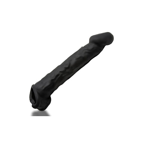 Muscle Ripped Inner Ribbed Velvet Smooth Cock Sheath
