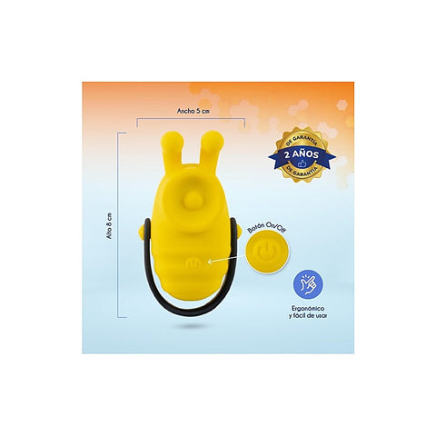 Raw Bumble Bee Pro Tapping Mini Massager by CamToyz