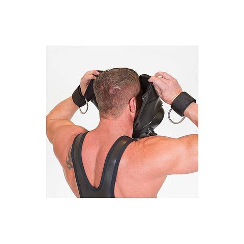 XTRM Neoprene Gas Mask Bondage Hood by XR Brands