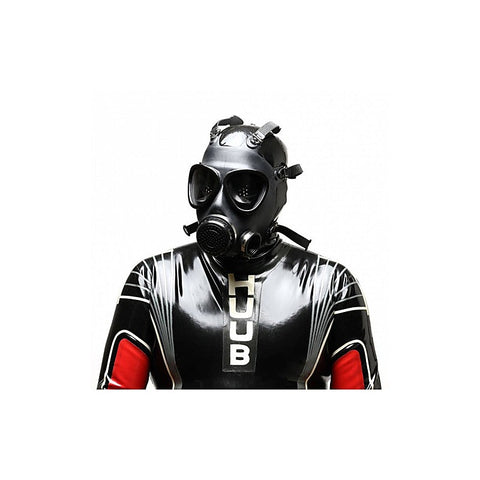 Military Adjustable Strap Rubber Gas BDSM Mask by XR Brands