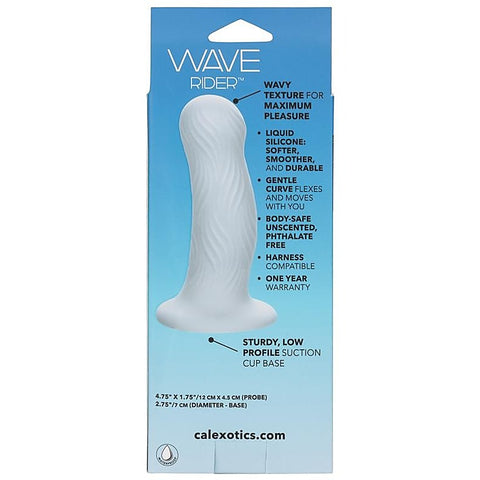 Wave Rider Foam G-Spot Silicone Dildo by California Exotics