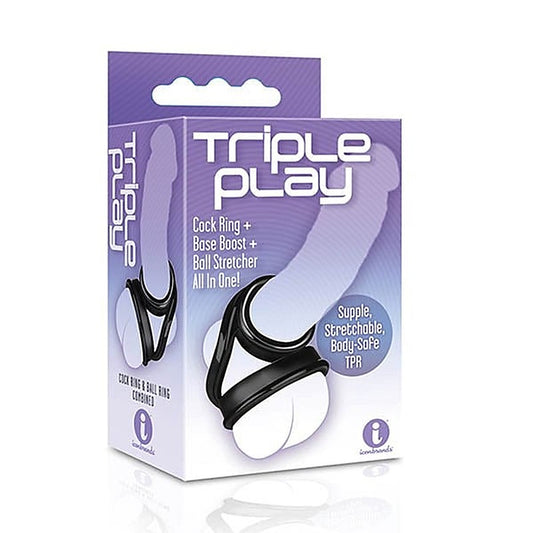 The 9's Triple Cock Ring by Icon Brands