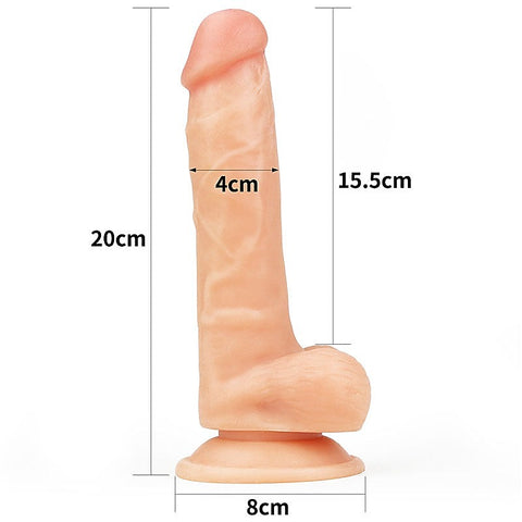 The Ultra Soft Dude Realistic Dong by Lovetoy