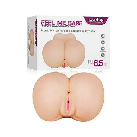 Feel Me Bare Perfect Pussy & Ass Doggy Style Masturbator