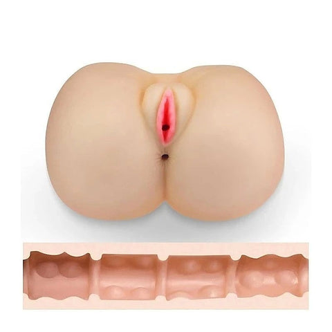 Feel Me Bare Perfect Pussy & Ass Doggy Style Masturbator