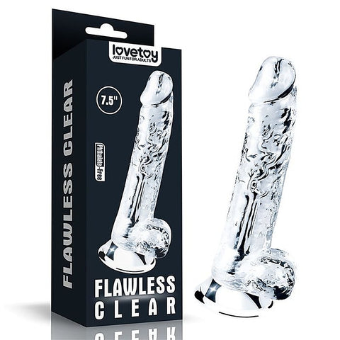 Flawless Suction Cup Base Realistic Dildo by Lovetoy