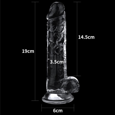 Flawless Suction Cup Base Realistic Dildo by Lovetoy