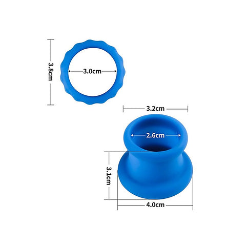 Pinnacle Pro Twin Flex Stretchy Cock and Balls Cock Rings