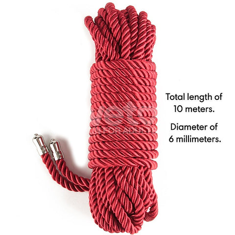 Rebellion Reign Silky Bondage Play Rope by Lovetoy