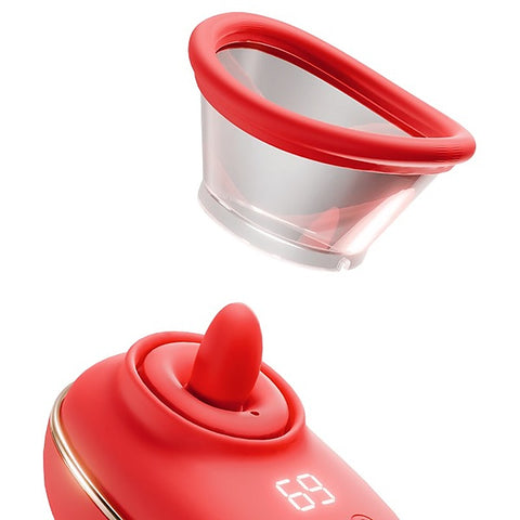 Vortex Sucking & Licking Clitoral Stimulator by Amovibe