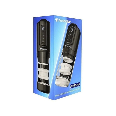 Porsha Rechargeable Automatic Male Masturbator by Amovibe