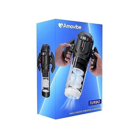 Turbo Thrusting and Rotating Male Masturbator by Amovibe