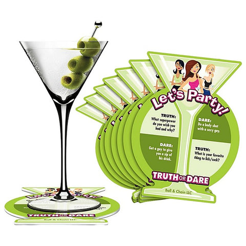 Truth or Dare Bachelorette Party Coaster by Ball & Chain