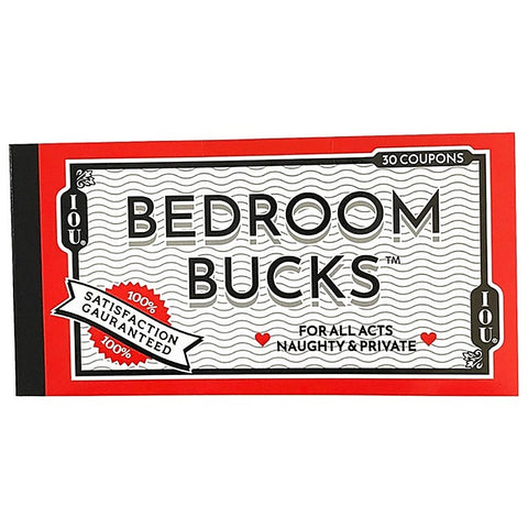 Bedroom Bucks Novelty Party Coupons by Ball & Chain