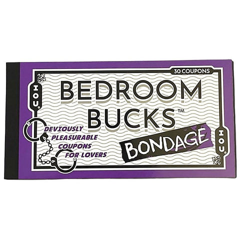 Bedroom Bucks Bondage Play Coupons by Ball & Chain