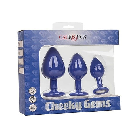 Cheeky Gems Anal Plug Set by California Exotics