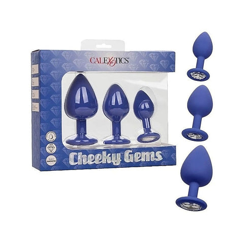 Cheeky Gems Anal Plug Set by California Exotics