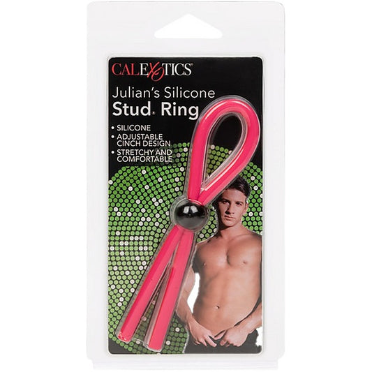 Julian's Silicone Stud Adjustable Cock Ring