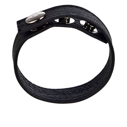 Colt Adjustable 3 Snap Leather Strap Cock Ring