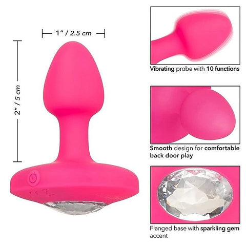 Cheeky Gems Rechargeable Vibrating Butt Plug