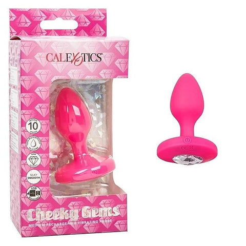 Cheeky Gems Rechargeable Vibrating Butt Plug