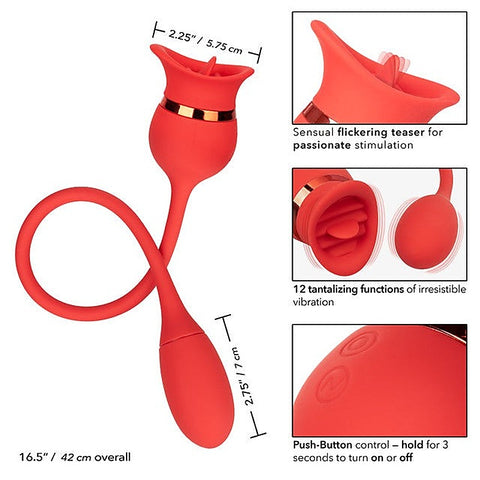 French Kiss Casanova Multi-Function Clitoral Stimulator