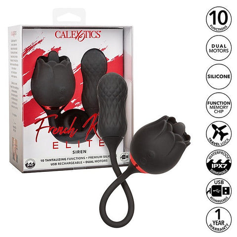 French Kiss Elite Siren 10 Function Clitoral Stimulator