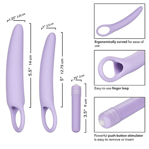 Isabelle Vibrating Silicone Dilator Set of 2