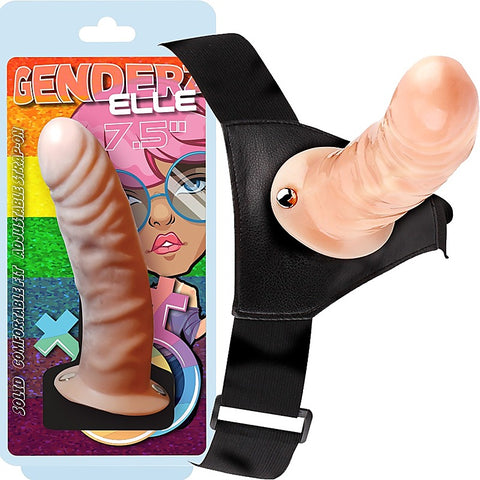 Genderz Elle Realistic Suction Cup Dildo by Evolved